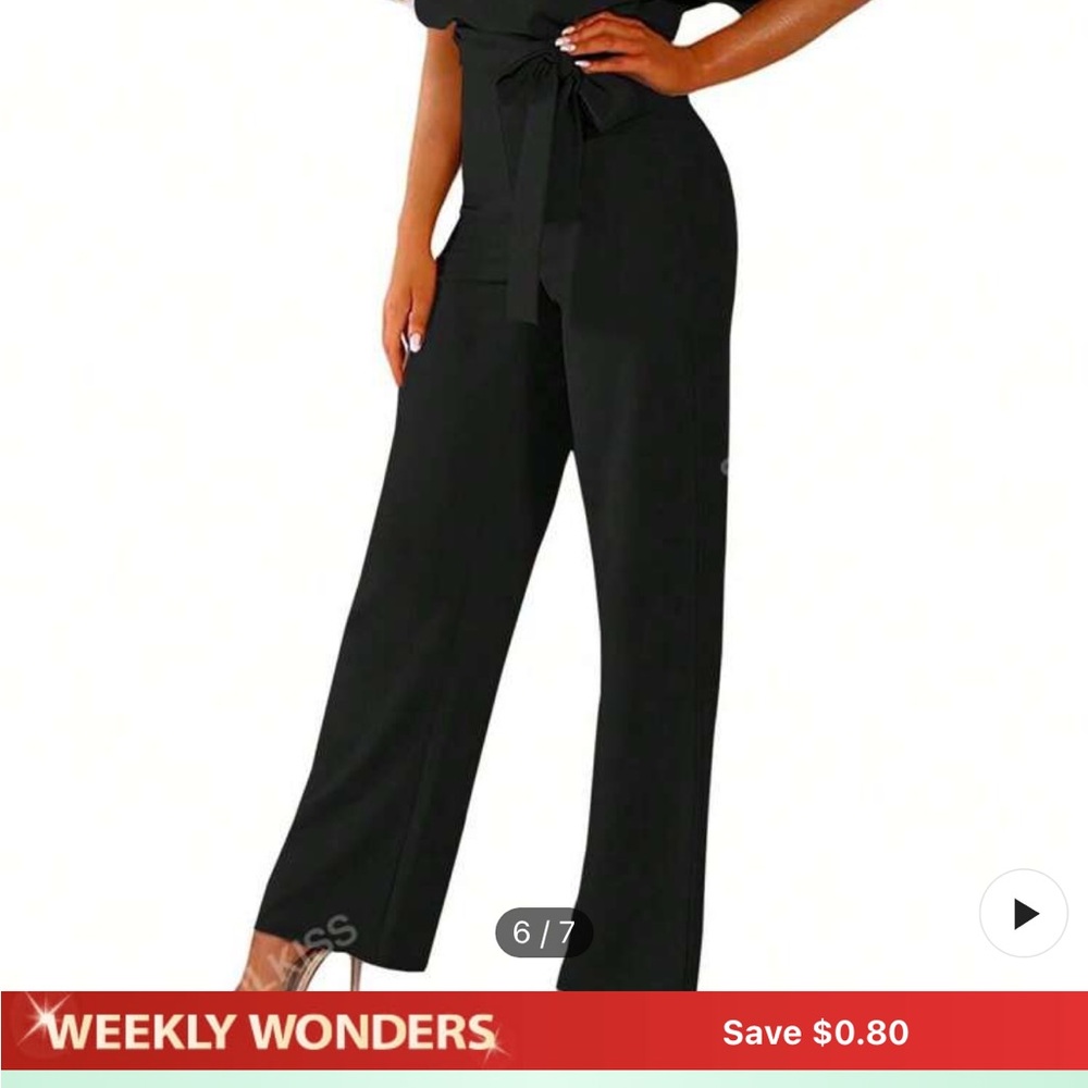 Black jumpsuit. Never worn - Picture 3 of 3